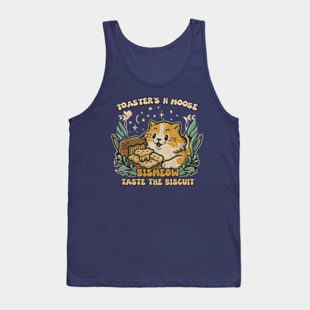 Bismeow - Taste The Biscuit Tank Top by Aldrvnd